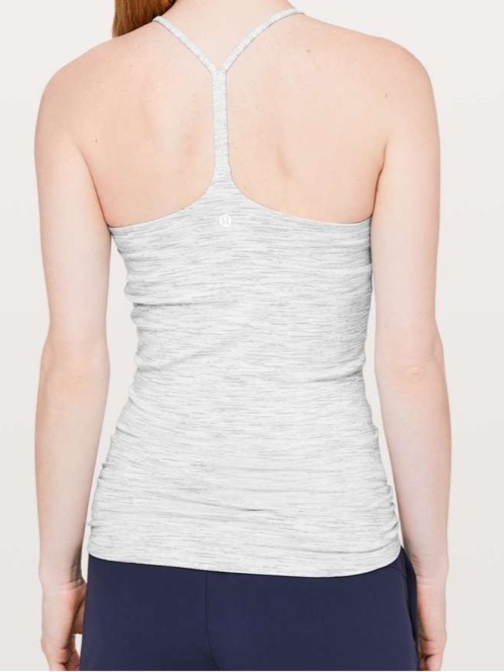 lululemon athletica Women’s Sun Setter Tank in Light Luon Heathered Gray